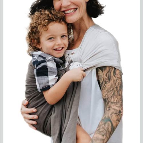 Nalakai Ring Sling Baby Carrier, Soft Linen Baby Sling, Baby Wrap, Comfort, Style, and Giving Back - Carry Your Little One with Love