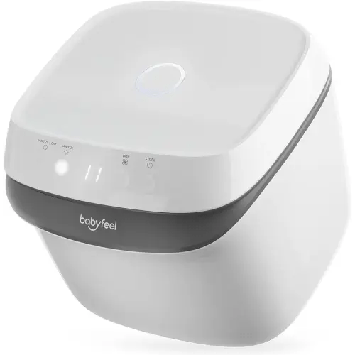 UV Light Sanitizer, UV Box Sanitizer, Conveniently Sanitizes in Minutes, Large Capacity, No Cleaning Required, Touch Control