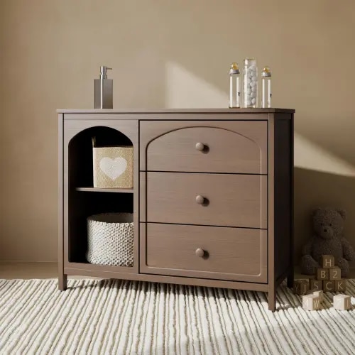 Changing table and dresser