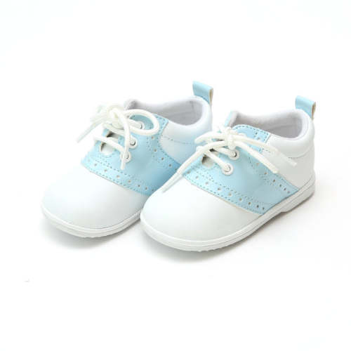 Angel Baby Boy's Austin Patent Saddle Oxford Shoe (Baby) – L'Amour Shoes
