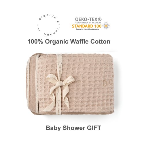 Organic Cotton Dock Cover • Deluxe+ or Grand Size, Waffle Fabric