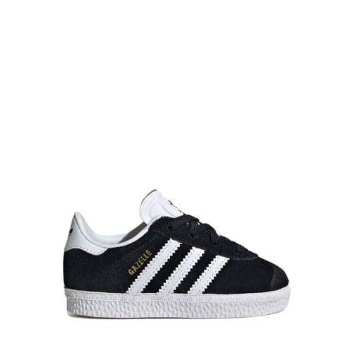 adidas Gazelle Comfort Closure Athletic Shoe - Baby / Toddler - Core Black / White