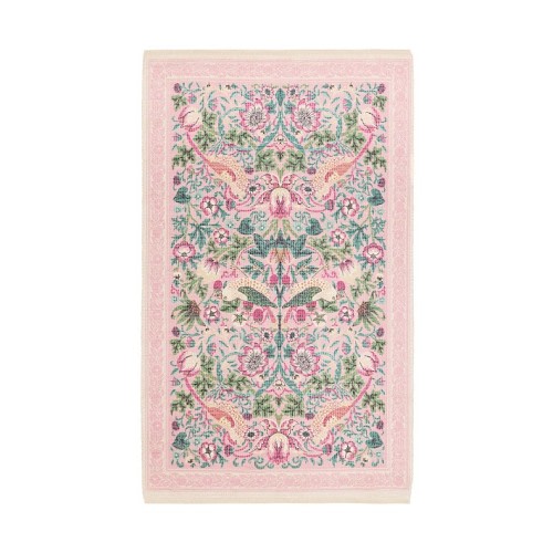 Morris & Co. Strawberry Thief And Larkspur Reversible Rug