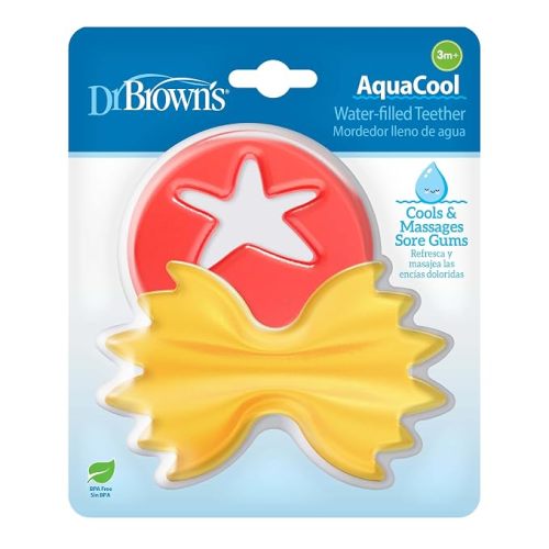Dr. Brown's Aqua Cool Water-Filled Teether, Apple and Pineapple, 2-Pack