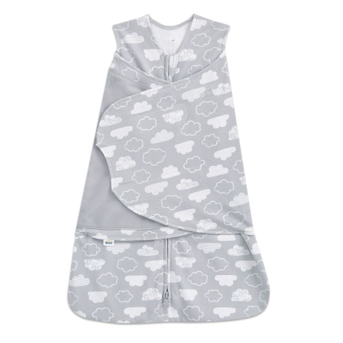 Cloud Print Cotton Swaddle - Newborn | HALO