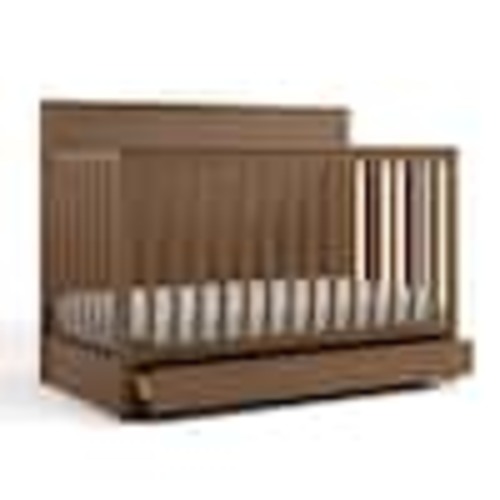 Graco Sasha Hazelnut 5-in-1 Convertible Crib with Drawer 04621-108