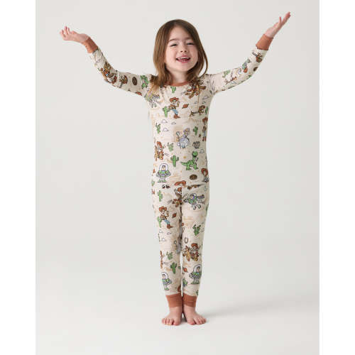 Disney & Pixar Woody's Wild West Two-Piece Pajama Set