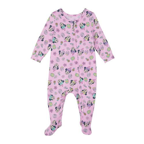 Minnie Mouse Baby One-Piece Footed Blanket Sleeper, Sizes NB-9M
