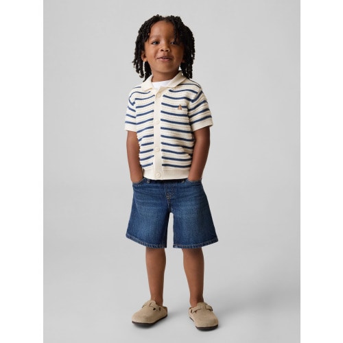 Baby & Toddler UltraSoft Denim Pull-On Baggy Shorts