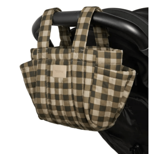Nobodinoz - Hyde Park Stroller Organizer Bag - Green | Smallable