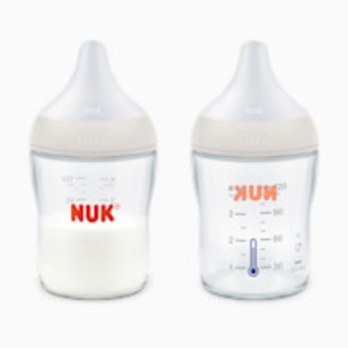 NUK Perfect Match Glass Bottle - Clear, 4 Oz, 2
