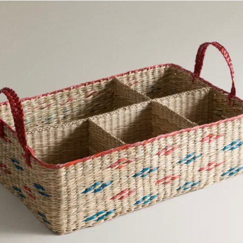 KIDS’ SEAGRASS ORGANIZER - Brown | ZARA United States