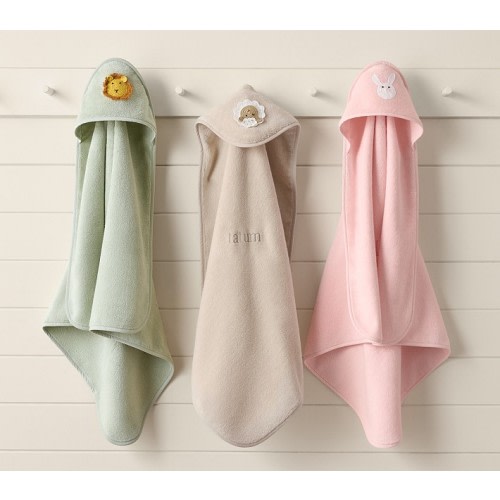 Super Soft Organic Cotton Crochet Critter Towel | Pottery Barn Kids