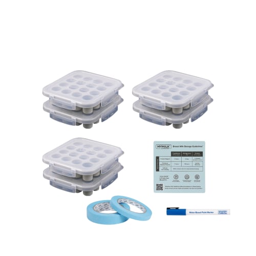 Breast Milk Freezer Trays 16-piece Set - MyMilk Trays – Souper Cubes®