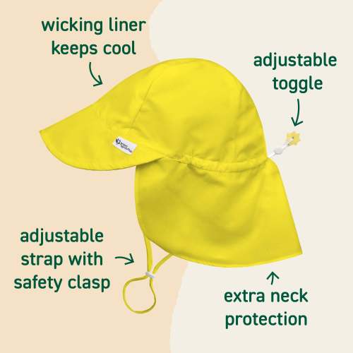 Safety Eco Flap Hat | Green Spouts – green sprouts