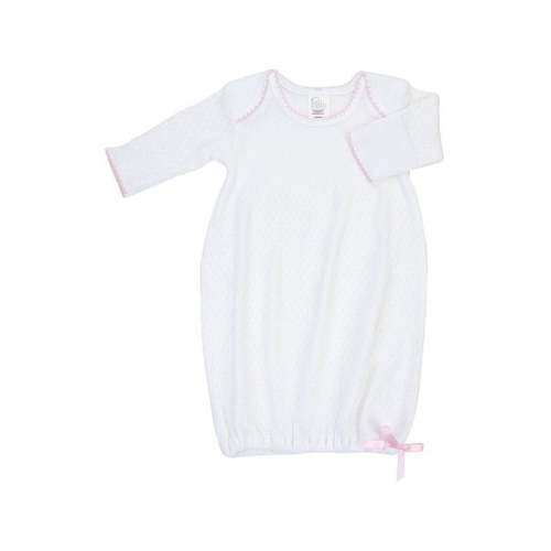 Paty Knit Overlap Shoulder Gown – Posh Tots Children's Boutique