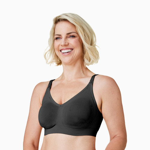 Body Silk Seamless Maternity & Nursing Bra - Black, Maternity & Nursing Bra