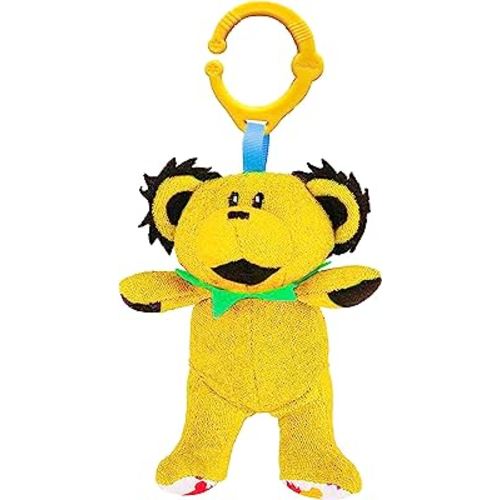 Grateful Dead Dancing Bear, Infant, Interactive Plush Toy & Rattle by daphyls