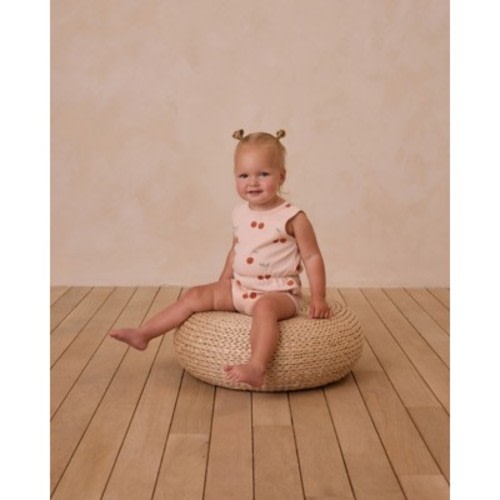 Baby Girls' Rylee + Cru Cherries Cinch Playsuit Onesie | SCHEELS.com