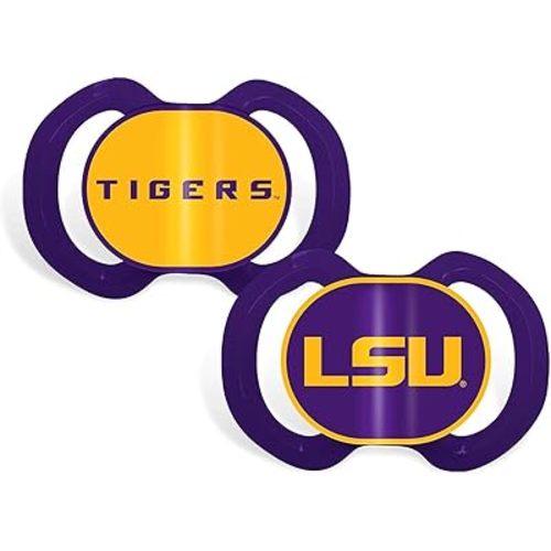 Lsu Tigers Ncaa Baby Pacifiers
