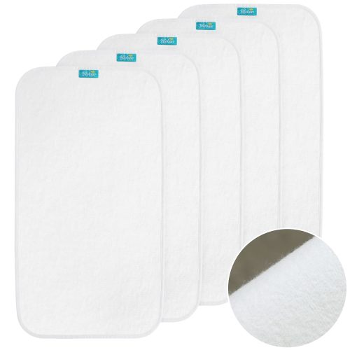 Changing Pad Liners - Cotton Flannel, Waterproof & Absorbent & Skin-Friendly, Diaper Mat