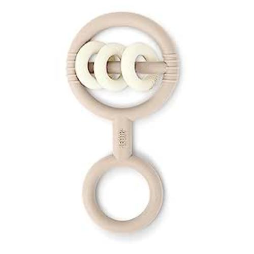 Amazon.com : La'dore Baby Teething Toys Premium Baby Double Teether Soft Food-Grade Silicone Teethers for Babies – Shaped Easy to Clean Teething Ring Soother for Infants (Saddle) : Baby