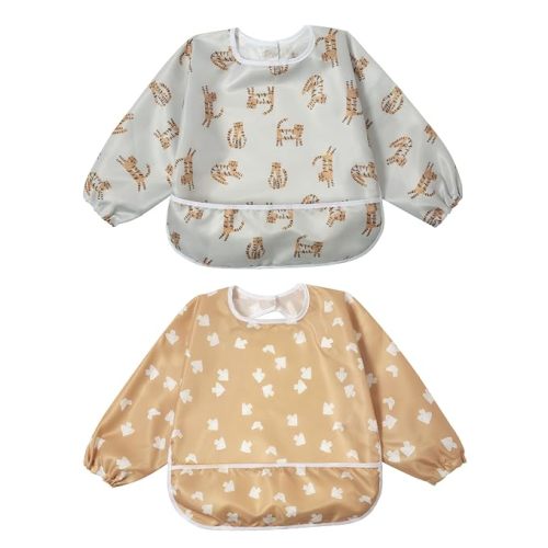 Long Sleeve Bib for Baby Infant Toddler 6-36 Months