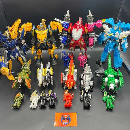 Dino Fury Megazord Version Japan | Mosa Razor ZordPtera | Freeze Zord | Kishiryujin | Super Sentai | Powerrangers Dino Fury