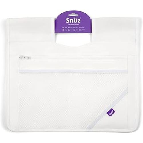 Hanging Diaper Caddy - Crib Organizer with Multiple Pockets to Hold Bottles, Wipes, and More, Portable and Can be Used as Changing Pack, Durable and Long Lasting (White)