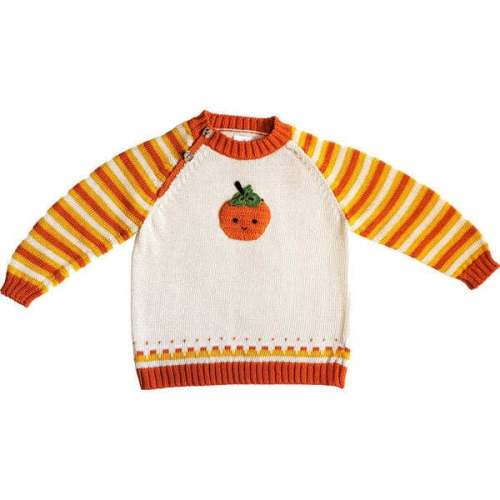 Pumpkin Halloween Sweater - Melange Collection | Maisonette