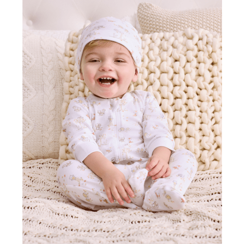 Forest Frolic Zip Footie