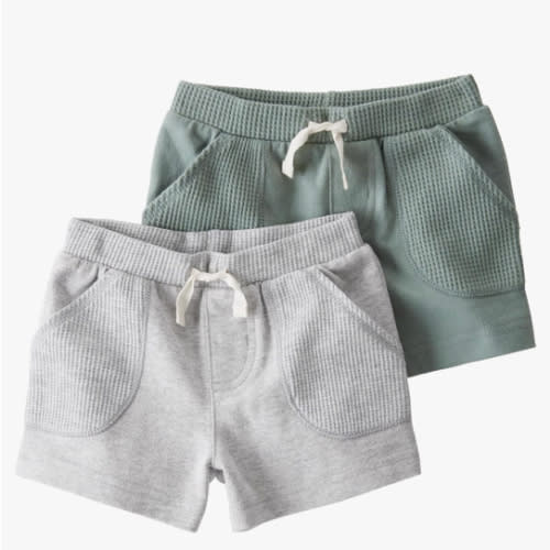 little planet by carter's Baby 2-Pack Shorts Made with Organic Cotton