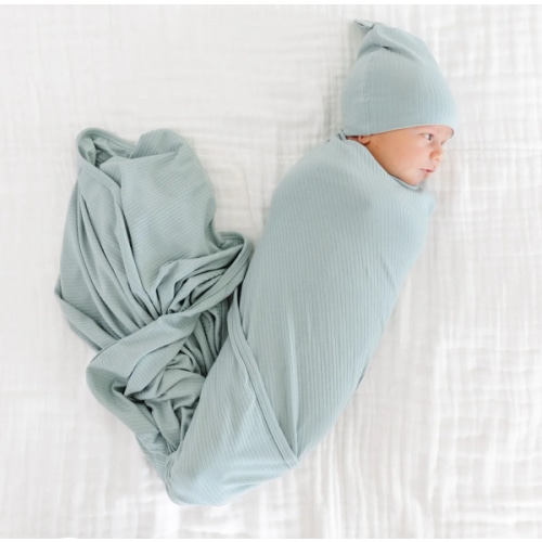 Bailey Ribbed Swaddle Blanket