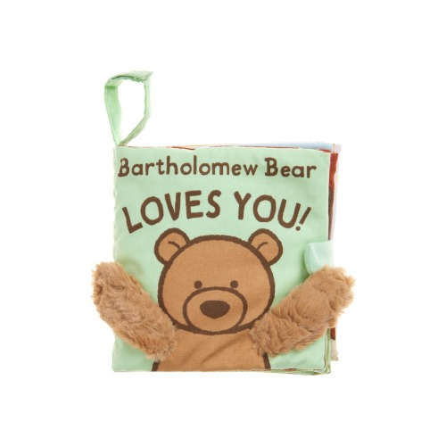 'Bartholomew Bear Loves You' Cloth Book