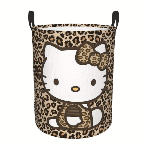 Hello Kitty Laundry Basket by Sanrio - A Portable And Collapsible Laundry Contai