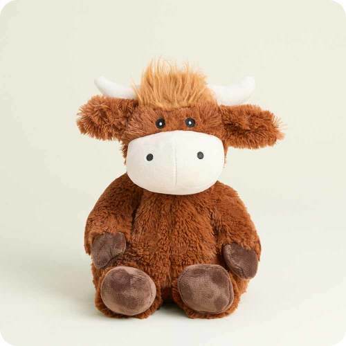 Warmies Highland Cow Stuffed Animals | Highland Cow Plush