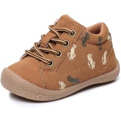 Blikcon Baby First Walker Boots – Soft Sole Infant Shoes with Side Zipper & Cozy Lining, Wide Toe Box for Early Walkers (6–24 Months)