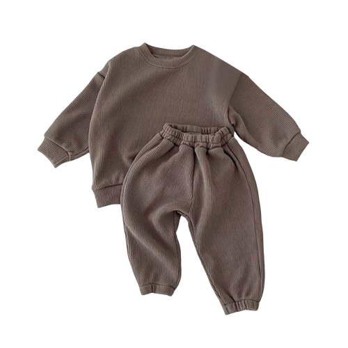 Newborn Baby Clothes Unisex Sweatsuit Infant Outfits Toddler 2 Piece Set Cute Clothes 0M-5T