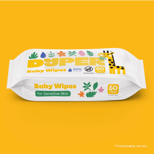 Natural Baby Wipes 99% Water | Hypoallergenic | DYPER