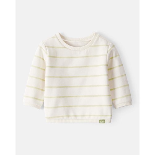 Baby Boy DayDream Fleece Long-Sleeve Pullover Sweatshirt - Ivory | Carter's