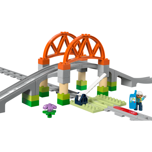 Train Bridge and Tracks Expansion Set