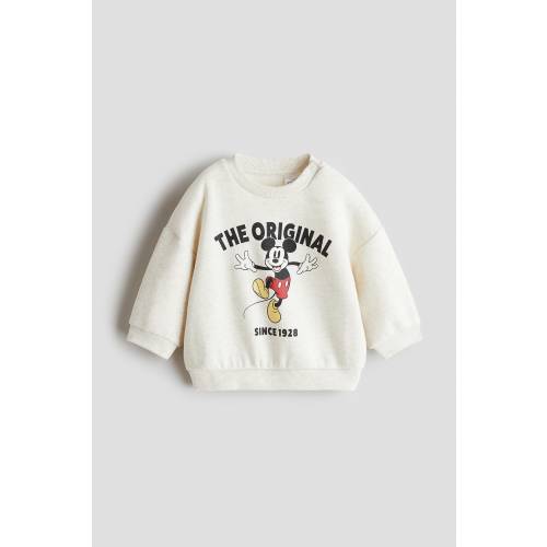 SWEATSHIRT WITH PRINTED MOTIF