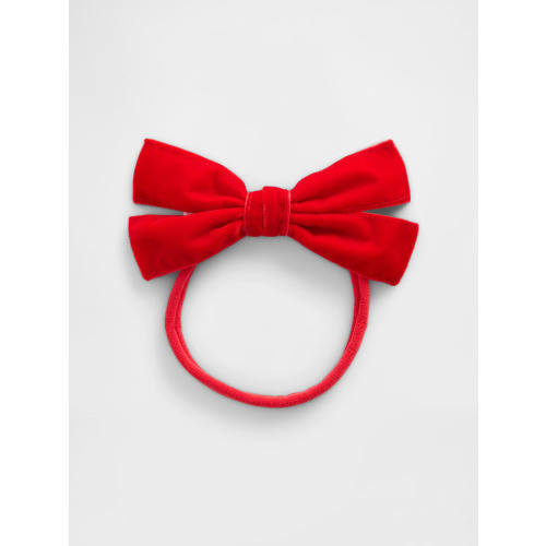 Baby Velour Bow Headband