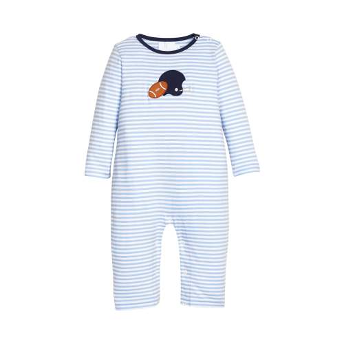 Applique Romper - Football Helmet