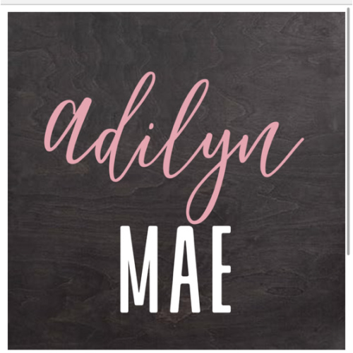 Name Sign for Nursery, Woodland Nursery Decor, Custom Plaque, Nursery Decor, Baby Name Signs for Nursery, Hickory Hollow Designs (Miley Mae)
