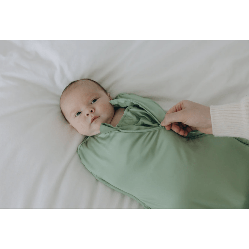 Theta Pouch 100% Bamboo Baby Sleep Sack - Sage Green