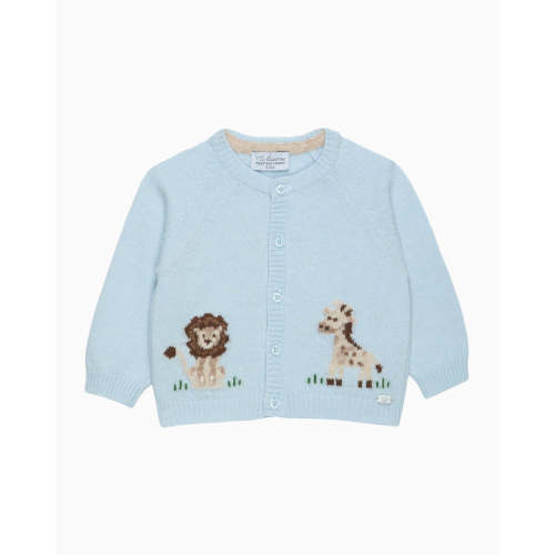 Baby Augustus Lion & Giraffe Cardigan