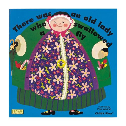 There Was an Old Lady Who Swallowed a Fly - (Classic Books with Holes Soft Cover) (Paperback)