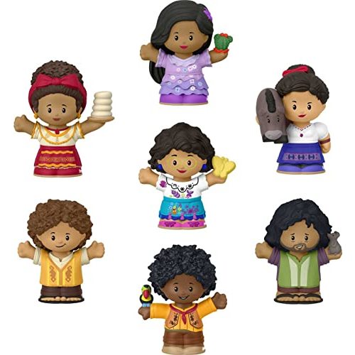 Fisher-Price Little People Toddler Toys Disney Encanto Figure Set, 7 Characters for Preschool Kids Ages 18+ Months​