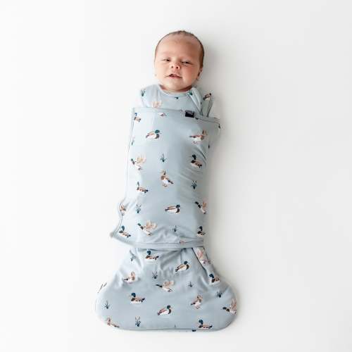 Sleep Bag Swaddler in Mallard Duck 1.0